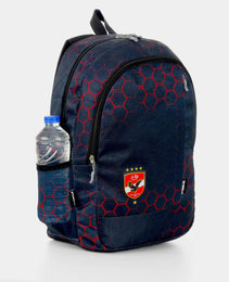 Force Backpack Unisex -Ahly pattern-Black - Ful waterproof - FNE-1907-1 - FORCE STORES