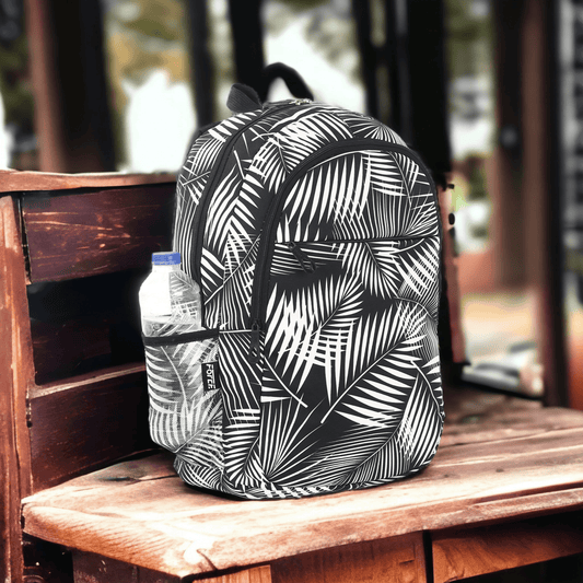 Force Backpack Unisex -black & white pattern - new edition - FNE-008 - FORCE STORES