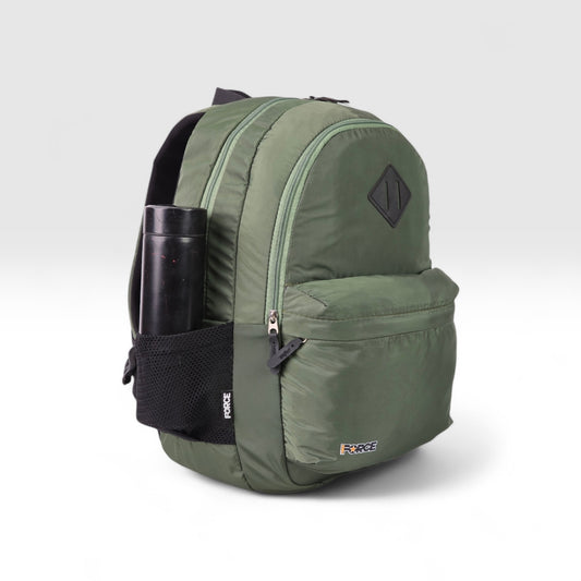 Force 14-inch Laptop Backpack - Advanced Basic - Olive | Water Resistant | FDB12