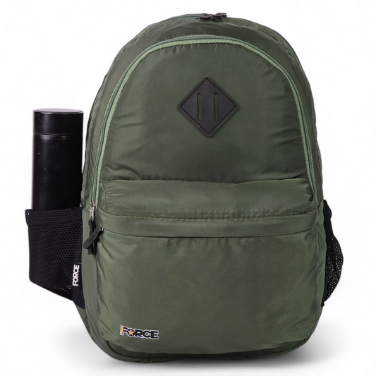 Force 14-inch Laptop Backpack - Advanced Basic - Olive | Water Resistant | FDB12