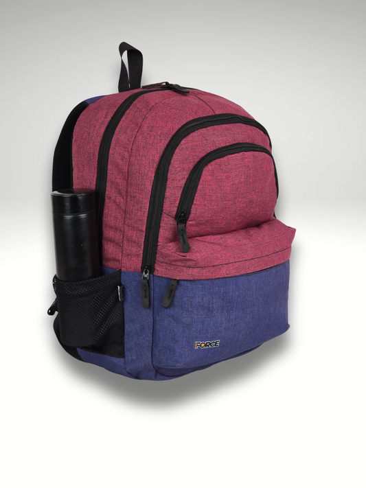 Force Laptop Backpack 14" - Advanced Basic -| purple-navy blue| waterproof | ADL-002