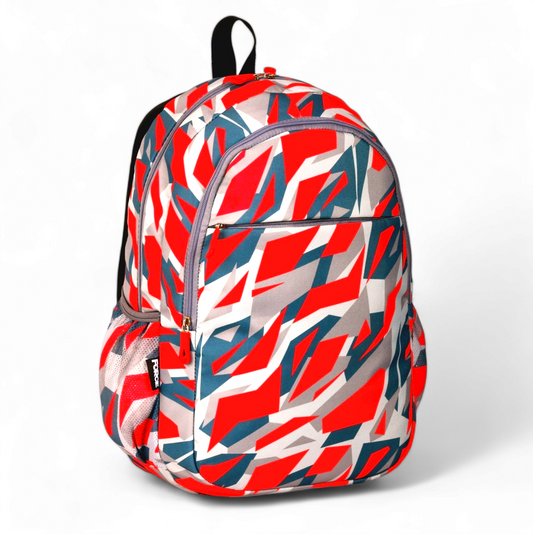 Force Backpack Unisex -RED Camouflage pattern - new edition - FNE030