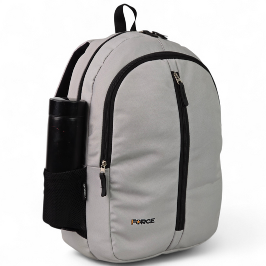 Force Basic Backpack for Unisex, Light Gray FDB-20-16
