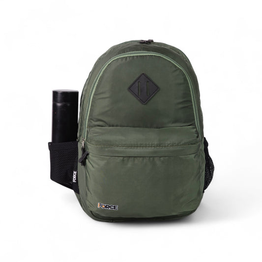 Force 14-inch Laptop Backpack - Advanced Basic - Olive | Water Resistant | FDB12