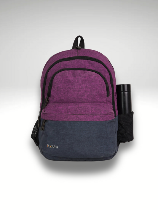 Force Laptop Backpack 14" - Advanced Basic -| purple-navy blue| waterproof | ADL-001