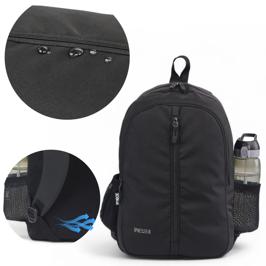 Force Basic Unisex Backpack Black - Full waterproof - FDB-20-18