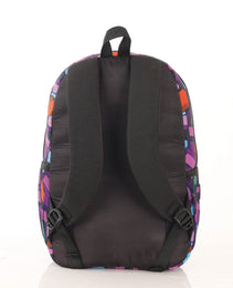 Force Backpack Unisex -purple pattern - new edition - FNE-012 - FORCE STORES