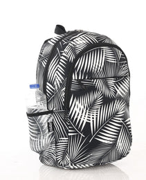Force Backpack Unisex -black & white pattern - new edition - FNE-008 - FORCE STORES