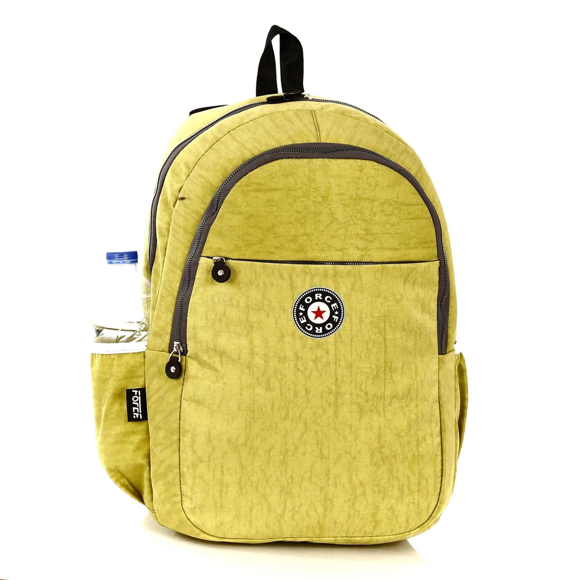 laptop 15.6" Backpack Unisex -Green olive - new edition - FNE-022 - FORCE STORES