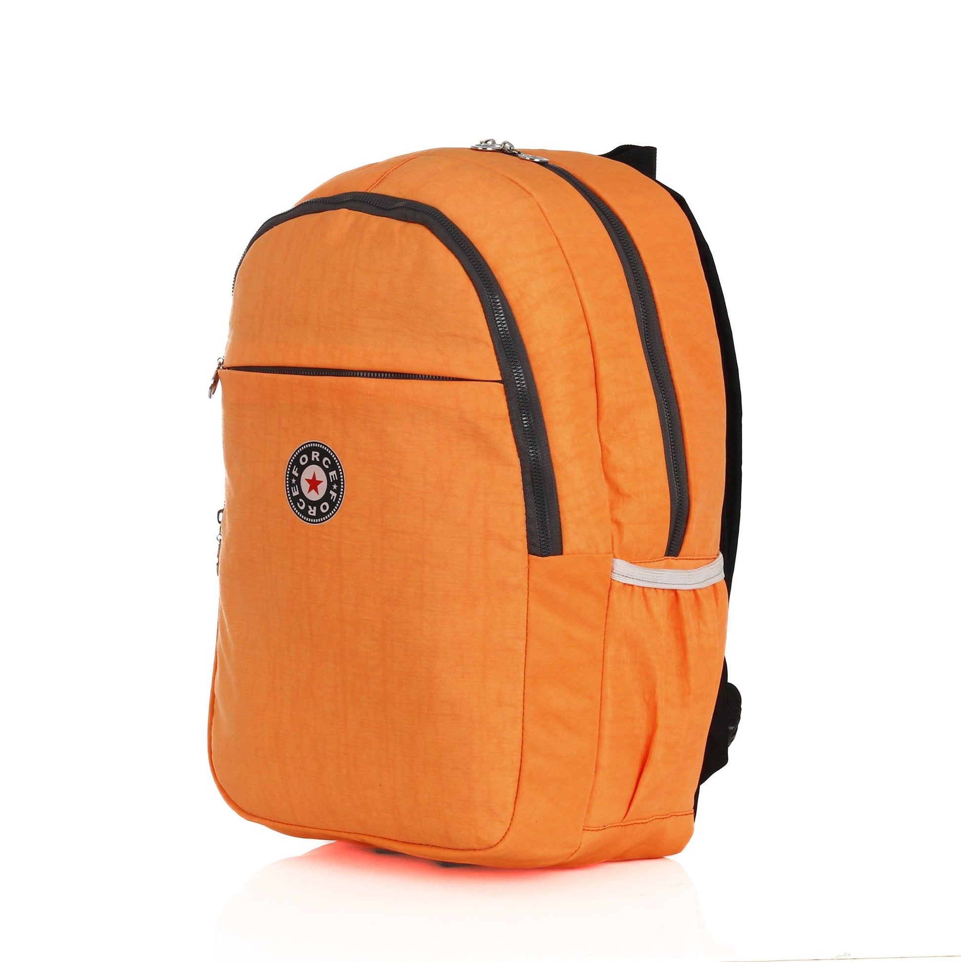 laptop 15.6" Backpack Unisex -orange color - new edition - FNE-024 - FORCE STORES