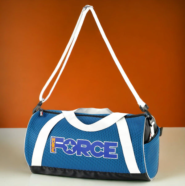 FORCE Sports Bag Mesh - teal blue - GM-017- size 45 × 25 ×25 cm