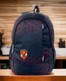 Bundles Force Backpack Unisex -Ahly pattern-Black & Red - Ful waterproof - F2001 - FORCE STORES