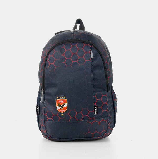 Force Backpack Unisex -Ahly pattern-Black - Ful waterproof - FNE-1907-1 - FORCE STORES