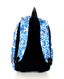 Force Backpack Unisex -blue & white pattern - new edition - FNE-018