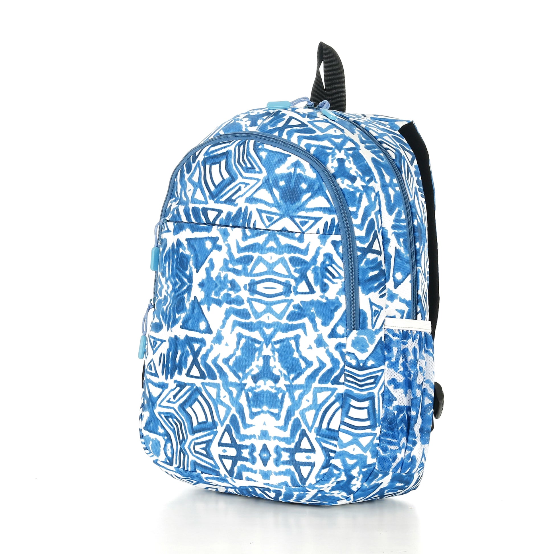 Force Backpack Unisex -blue & white pattern - new edition - FNE-018