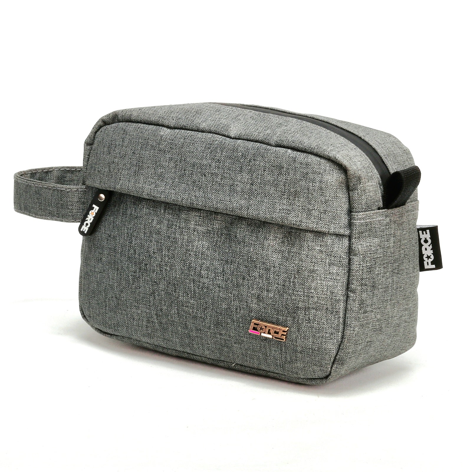 Force Linen Accessories and Toiletry Handbag - Unisex - Dark Gray - FCN013 - FORCE STORES