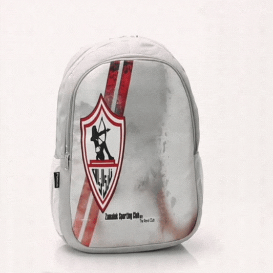 Force Backpack Unisex -zamalek pattern-Gray - Ful waterproof - FNE1911