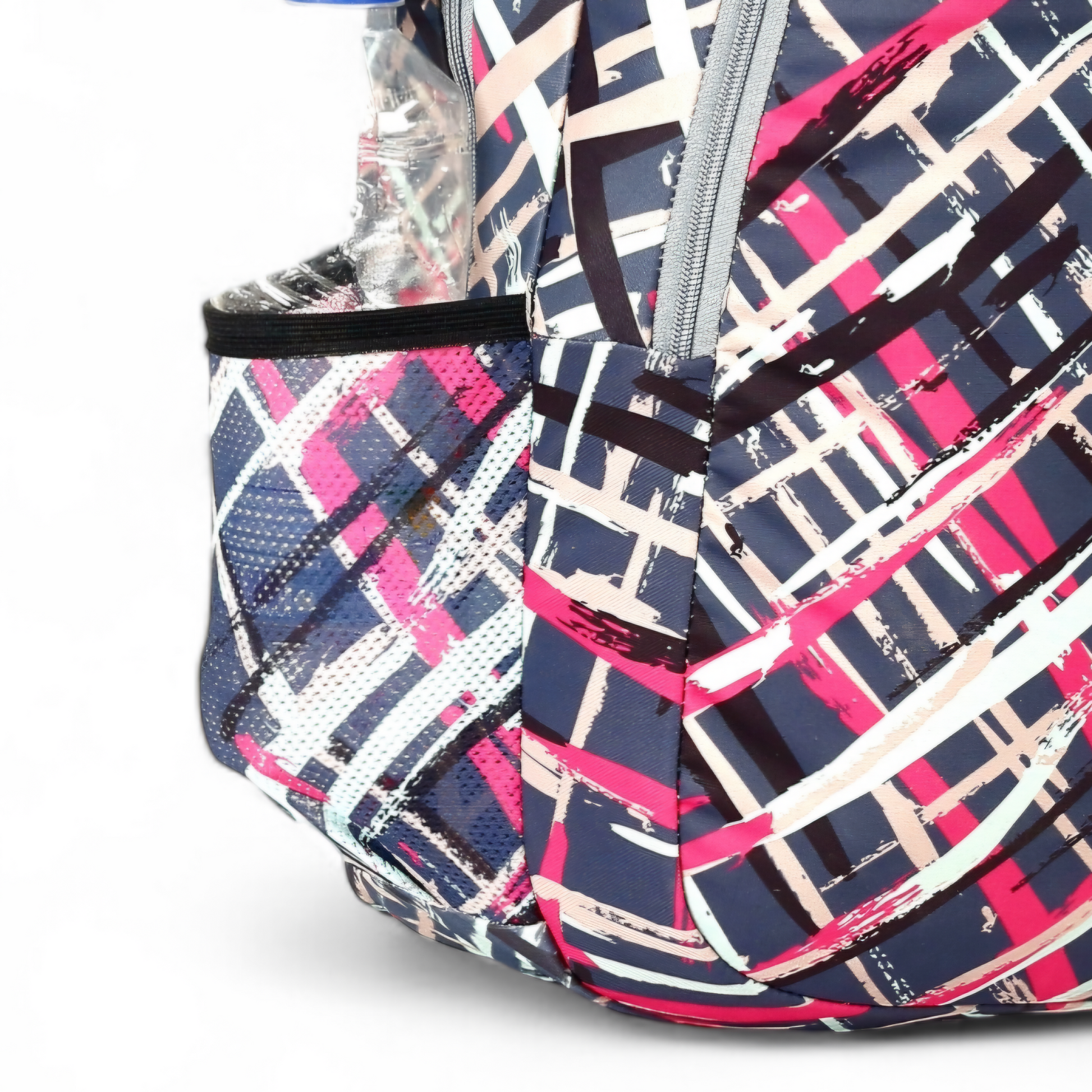 Force Backpack Unisex - scribble pattern Blue- new edition - FNE035