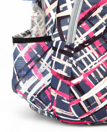 Force Backpack Unisex - scribble pattern Blue- new edition - FNE035