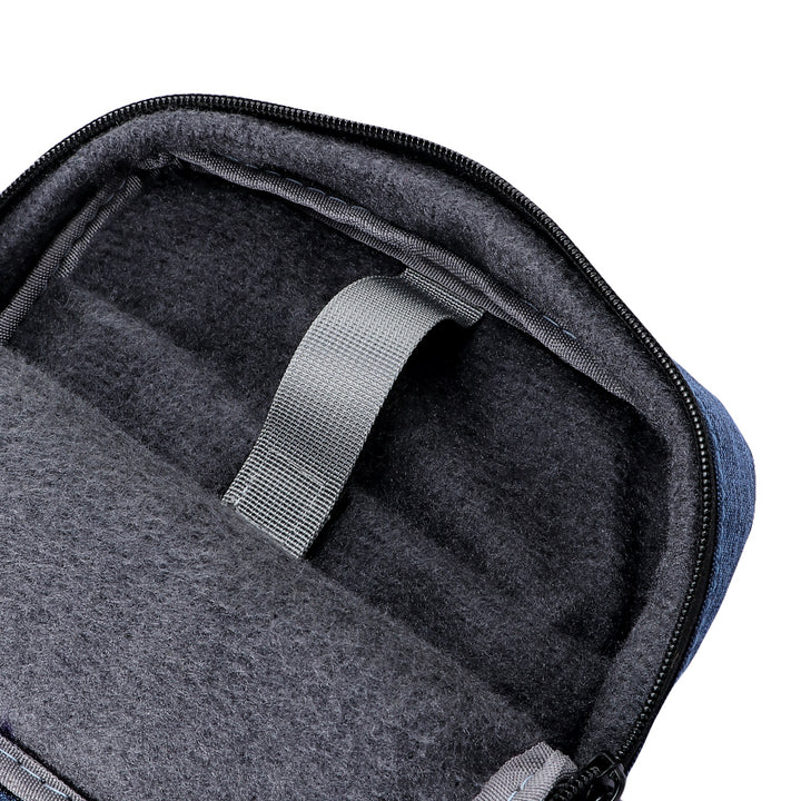 force Laptop Sleeve Compatible with all taplet 10"-NAVY Linen-waterproof- S10103 - FORCE STORES
