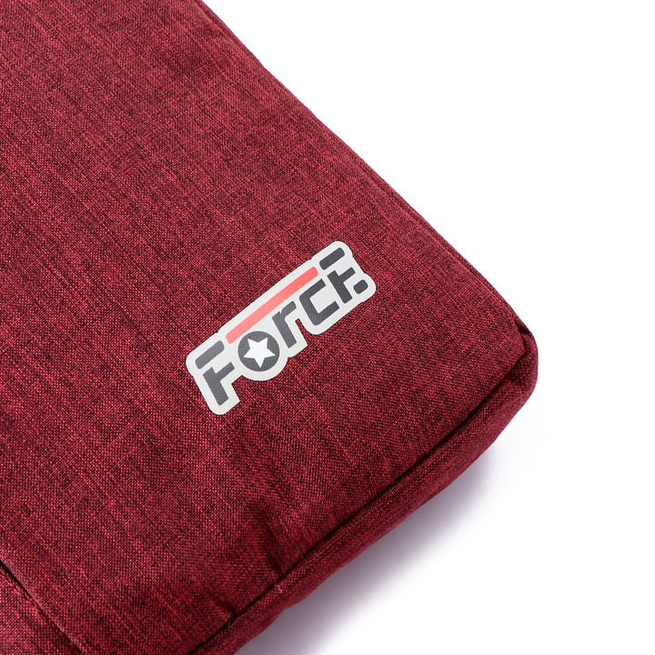 force Laptop Sleeve Compatible with all taplet 10"-Burgundy Linen-waterproof- s10102 - FORCE STORES