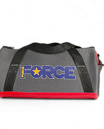 FORCE Sports Bag Mesh GRAY/ Red-GM-119