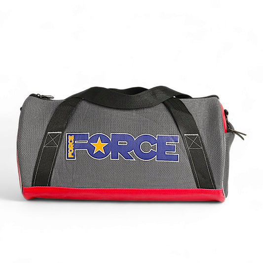 FORCE Sports Bag Mesh GRAY/ Red-GM-119