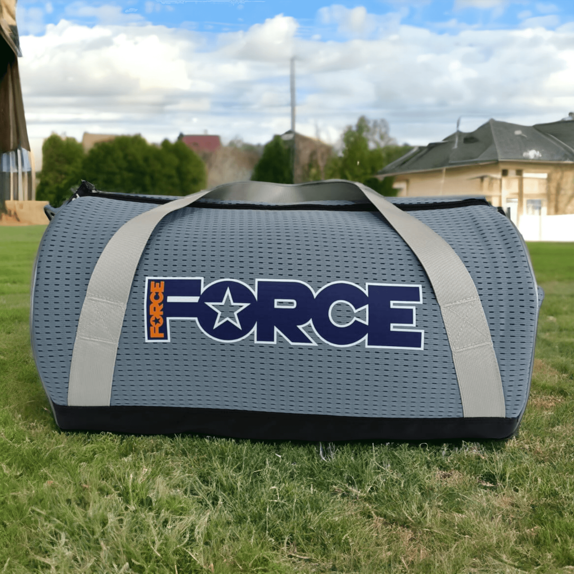 FORCE Sports Bag Mesh - GRAY- GM-107 - FORCE STORES