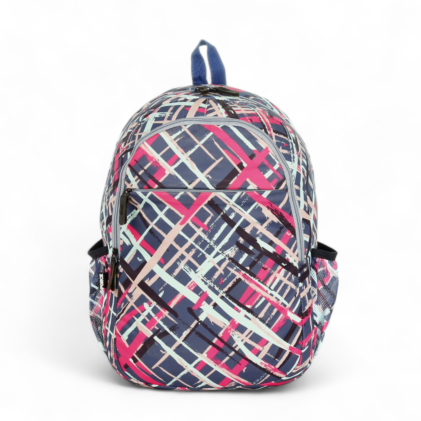 Force Backpack Unisex - scribble pattern Blue- new edition - FNE035