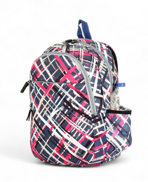 Force Backpack Unisex - scribble pattern Blue- new edition - FNE035