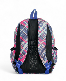 Force Backpack Unisex - scribble pattern Blue- new edition - FNE035