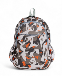 Force Backpack Unisex -Gray-Orang Camouflage  pattern - new edition - FNE033