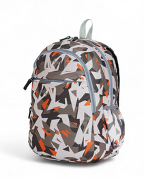 Force Backpack Unisex -Gray-Orang Camouflage  pattern - new edition - FNE033