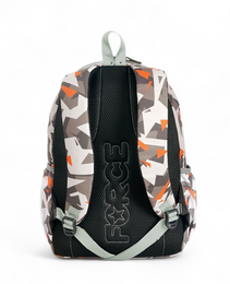 Force Backpack Unisex -Gray-Orang Camouflage  pattern - new edition - FNE033