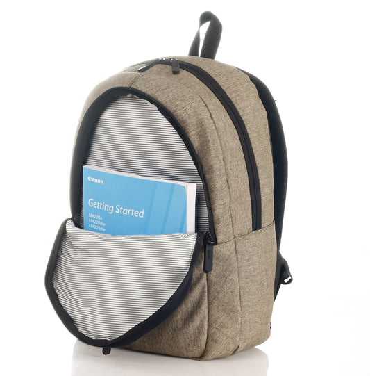 FORCE  Daily Backpack Linen Cafee - FDB-20-34