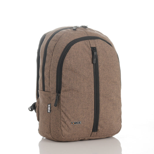 FORCE  Daily Backpack Linen Cafee - FDB2034