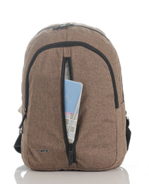 FORCE  Daily Backpack Linen Cafee - FDB2034