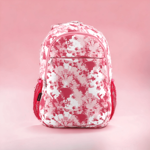 Force Backpack Unisex -pink splash pattern - new edition - FNE-006 - FORCE STORES