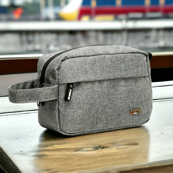 Force Linen Accessories and Toiletry Handbag - Unisex - Dark Gray - FCN013 - FORCE STORES