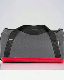 FORCE Sports Bag Mesh GRAY/ Red-GM-119 - FORCE STORES