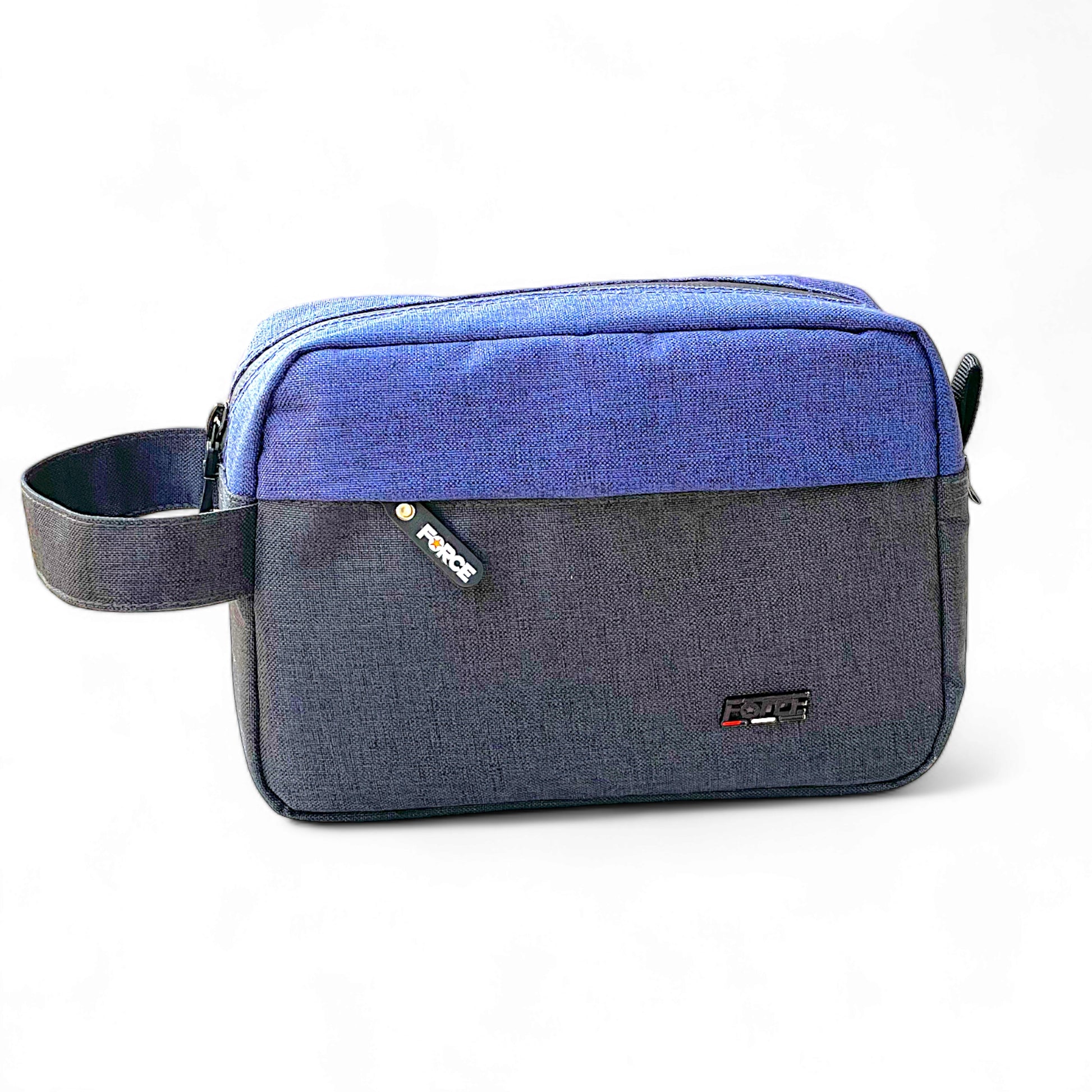 حقيبة يد للإكسسوارات وأدوات الزينة من فورس لينين - رمادي / أزرق - للجنسين-FCN003