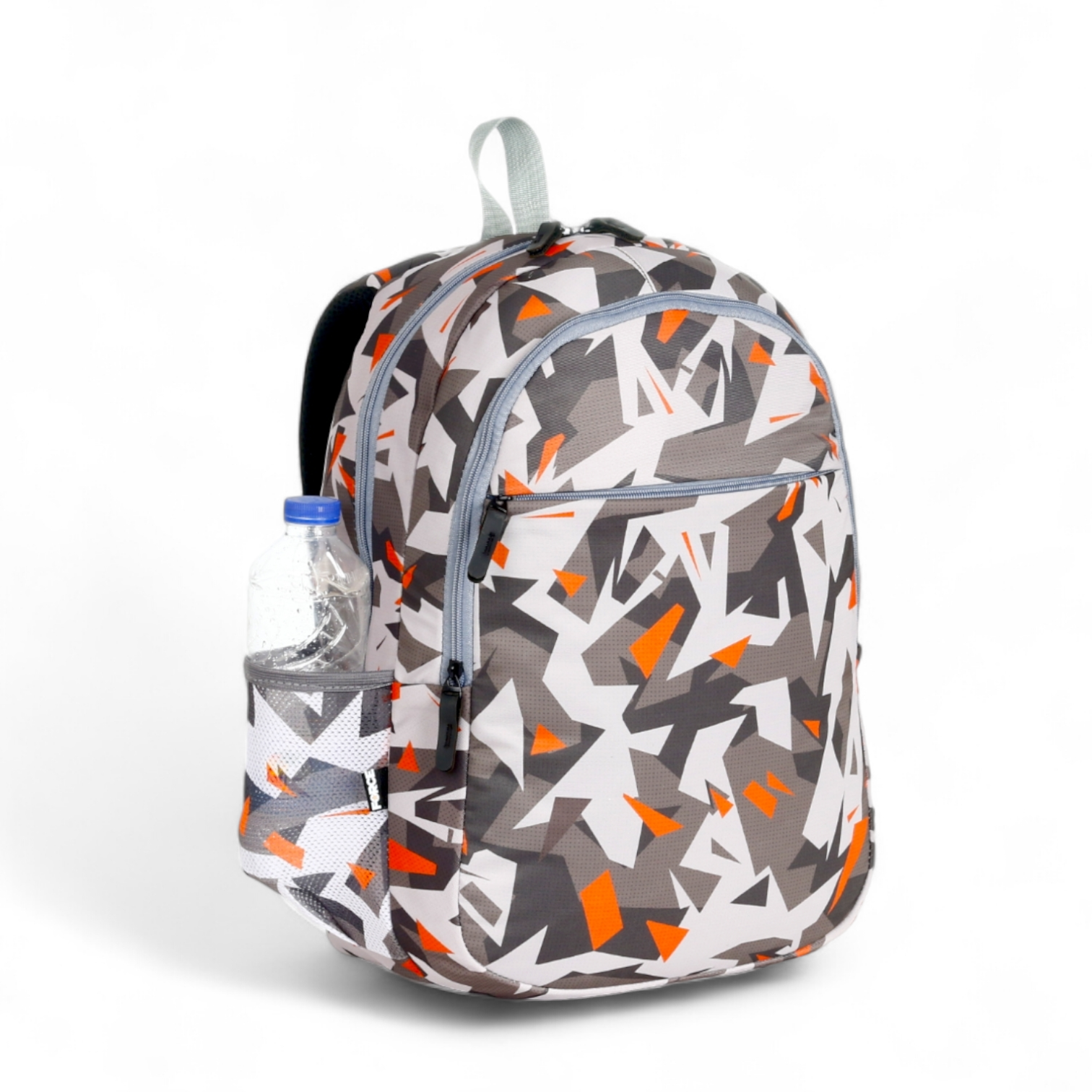 Force Backpack Unisex -Gray-Orang Camouflage  pattern - new edition - FNE033