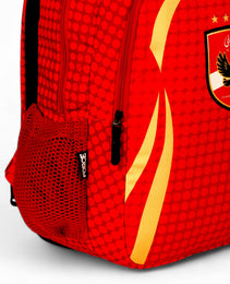 Force Backpack Unisex -Ahly pattern 2025 -Red - new edition - FNE-907-2025