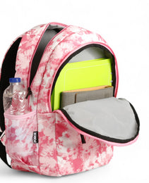 Force Backpack Unisex -pink splash pattern - new edition - FNE-006