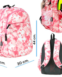 Force Backpack Unisex -pink splash pattern - new edition - FNE-006