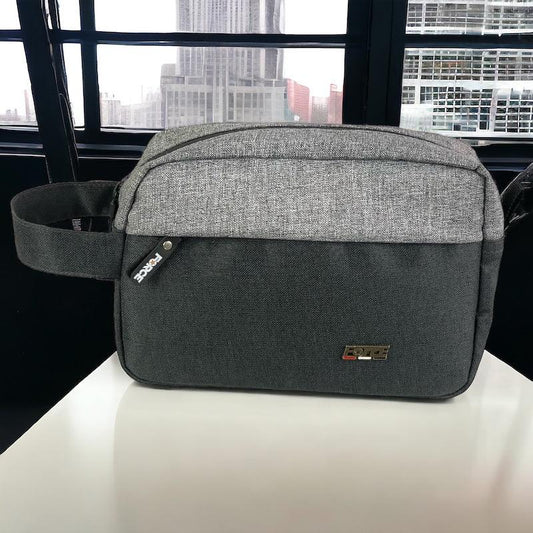 Force Linen Accessories and Toiletry Handbag -Two different gray colors- for Unisex-FCN002 - FORCE STORES