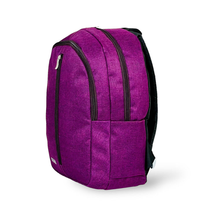 FORCE Basic Backpack -Linen Dark Purple-Basic Backpack-FDB-20-26 - FORCE STORES
