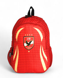 Force Backpack Unisex -Ahly pattern 2025 -Red - new edition - FNE-907-2025