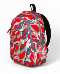 Force Backpack Unisex -RED Camouflage  pattern - new edition - FNE030