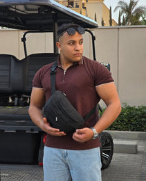 Force Grip Convertible Bag | Waist bag or crossbody bag | Black color FGH01